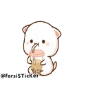 🥤 emoji @stickers_gifs_store🇦𝙨𝙞𝙛𝙖✿ ⃝⃝ 🦋's ani-pack by @KazutoSuperbot 1 Telegram sticker 21 of 50