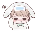 😷 emoji Marshmallow Bunny @tikelku Telegram sticker 24 of 37