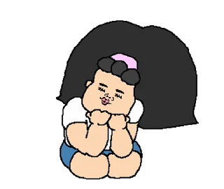 ⭐ emoji ซาจิโกะยุ่ง - @nenkay_official Telegram sticker 21 of 24