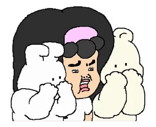 ⭐ emoji ซาจิโกะยุ่ง - @nenkay_official Telegram sticker 17 of 24