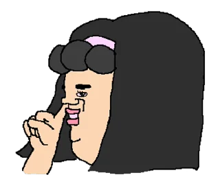 ⭐ emoji ซาจิโกะยุ่ง - @nenkay_official Telegram sticker 11 of 24