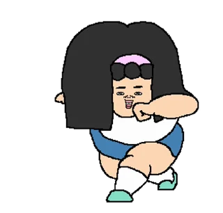 ⭐ emoji ซาจิโกะยุ่ง - @nenkay_official Telegram sticker 10 of 24