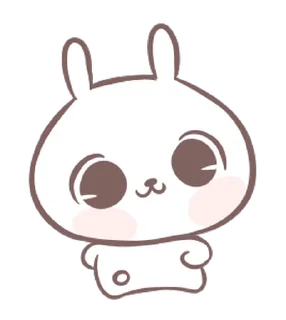 Sticker from @ikmut: Marshmallow Bunny. ♡