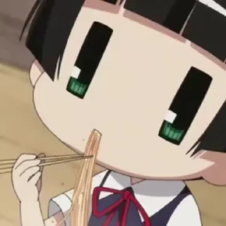 🍜 emoji AnimeMomemts × @burntpacks Telegram sticker 17 of 50