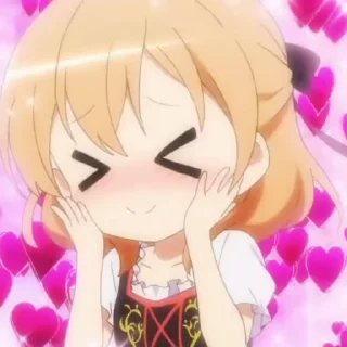 🥰 emoji AnimeMomemts × @burntpacks Telegram sticker 21 of 50