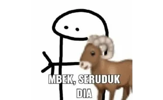 Sticker from apaan ke dah gede