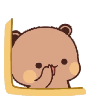 😝 emoji Bubu & Dudu I @BubuDuduBears Telegram sticker 3 of 50
