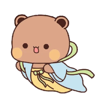 👘 emoji Bubu & Dudu I @BubuDuduBears Telegram sticker 22 of 50