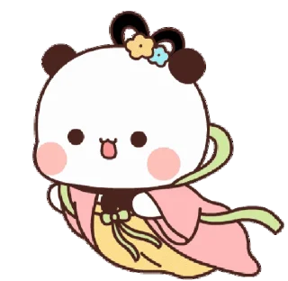 👘 emoji Bubu & Dudu I @BubuDuduBears Telegram sticker 23 of 50