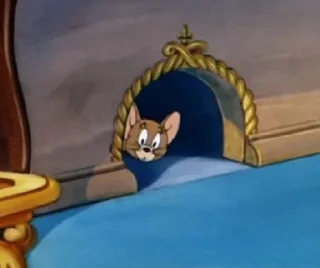 Sticker from Tom and jerry
