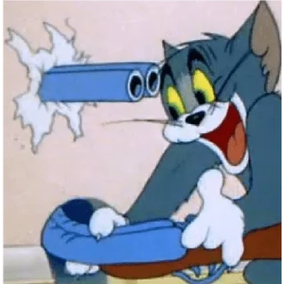 😀 emoji tom and jerry Telegram sticker 7 of 30