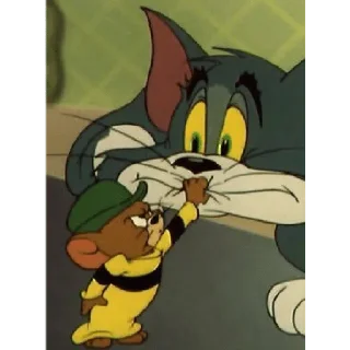 😀 emoji tom and jerry Telegram sticker 6 of 30