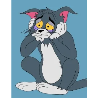 😀 emoji tom and jerry Telegram sticker 15 of 30