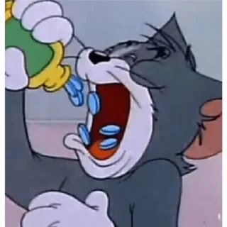 😀 emoji tom and jerry Telegram sticker 17 of 30