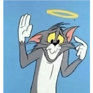😀 emoji tom and jerry Telegram sticker 14 of 30