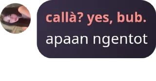Sticker from pny cal
