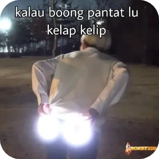 Sticker from Punya saya.