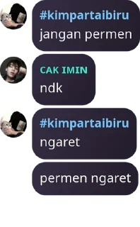 Sticker from pecinta bangsa