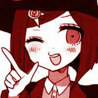 🍎 emoji Yumeno Himiko [InariChuu] Telegram sticker 15 of 19