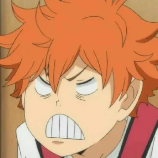 Sticker from shoyo, hinata