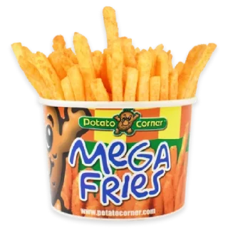 🧀 emoji All Times Pinoys Potato Fries! Telegram sticker 16 of 23