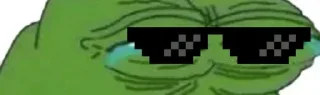 😂 emoji @M_TOAA Pepe eyes Telegram sticker 20 of 66