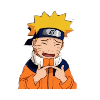 Sticker from Naruto uzumaki