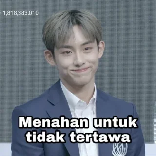 ☺️ emoji nct meme by @memestikerkpop Telegram sticker 14 of 33