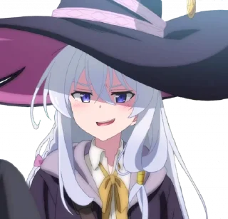 😏 emoji Majo no Tabitabi Telegram sticker 18 of 116