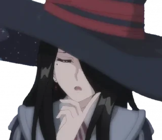 🤔 emoji Majo no Tabitabi Telegram sticker 17 of 116
