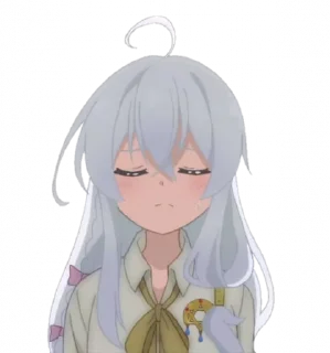 😌 emoji Majo no Tabitabi Telegram sticker 7 of 116