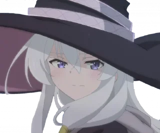 😢 emoji Majo no Tabitabi Telegram sticker 8 of 116