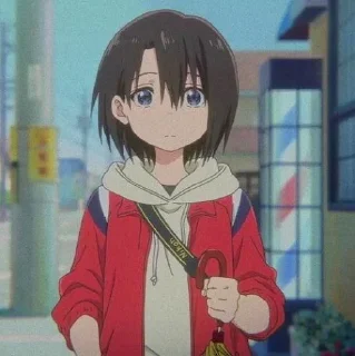😌 emoji Yuzuru Nishimiya @stikeranimeniebg Telegram sticker 17 of 20