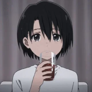 🥃 emoji Yuzuru Nishimiya @stikeranimeniebg Telegram sticker 3 of 20
