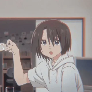 🤥 emoji Yuzuru Nishimiya @stikeranimeniebg Telegram sticker 13 of 20