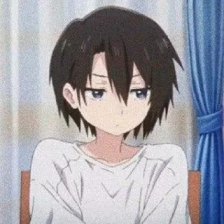 😒 emoji Yuzuru Nishimiya @stikeranimeniebg Telegram sticker 10 of 20
