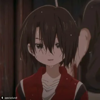 😐 emoji Yuzuru Nishimiya @stikeranimeniebg Telegram sticker 14 of 20