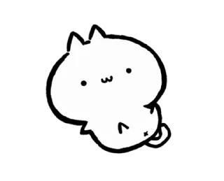 🐱 emoji ₍ 𑀝ᥙᴛᥱ ⲙ᧐᥎iᥒg ᥴᥲᴛ ₎ ˚₊· ♡ @mewsticks Telegram sticker 24 of 24