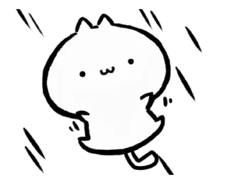 🐱 emoji ₍ 𑀝ᥙᴛᥱ ⲙ᧐᥎iᥒg ᥴᥲᴛ ₎ ˚₊· ♡ @mewsticks Telegram sticker 17 of 24