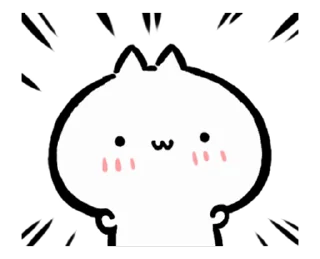 🐱 emoji ₍ 𑀝ᥙᴛᥱ ⲙ᧐᥎iᥒg ᥴᥲᴛ ₎ ˚₊· ♡ @mewsticks Telegram sticker 19 of 24