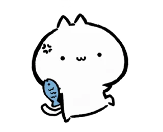 🐱 emoji ₍ 𑀝ᥙᴛᥱ ⲙ᧐᥎iᥒg ᥴᥲᴛ ₎ ˚₊· ♡ @mewsticks Telegram sticker 11 of 24