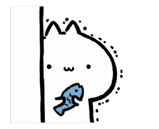 🐱 emoji ₍ 𑀝ᥙᴛᥱ ⲙ᧐᥎iᥒg ᥴᥲᴛ ₎ ˚₊· ♡ @mewsticks Telegram sticker 5 of 24