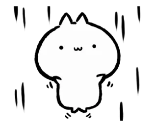 🐱 emoji ₍ 𑀝ᥙᴛᥱ ⲙ᧐᥎iᥒg ᥴᥲᴛ ₎ ˚₊· ♡ @mewsticks Telegram sticker 8 of 24