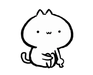🐱 emoji ₍ 𑀝ᥙᴛᥱ ⲙ᧐᥎iᥒg ᥴᥲᴛ ₎ ˚₊· ♡ @mewsticks Telegram sticker 18 of 24