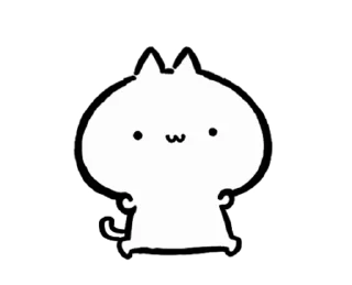 🐱 emoji ₍ 𑀝ᥙᴛᥱ ⲙ᧐᥎iᥒg ᥴᥲᴛ ₎ ˚₊· ♡ @mewsticks Telegram sticker 22 of 24