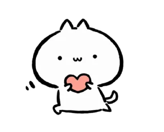 🐱 emoji ₍ 𑀝ᥙᴛᥱ ⲙ᧐᥎iᥒg ᥴᥲᴛ ₎ ˚₊· ♡ @mewsticks Telegram sticker 16 of 24
