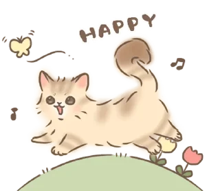 🐱 emoji ₍ 𐌑ᥲκi᧐ ᴛɦᥱ 𑀝ᥲᴛ ₎ ˚₊· ♡ @mewsticks Telegram sticker 24 of 40