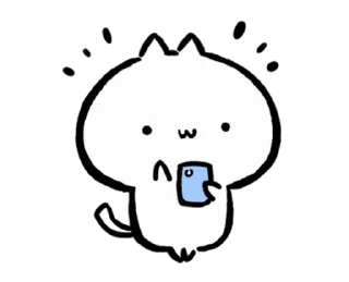 🐱 emoji ₍ 𑀝ᥙᴛᥱ ⲙ᧐᥎iᥒg ᥴᥲᴛ ₎ ˚₊· ♡ @mewsticks Telegram sticker 15 of 24