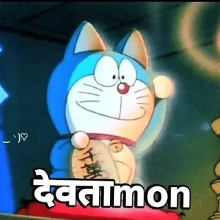 Sticker from 50 shades of doraemon @puffyhu