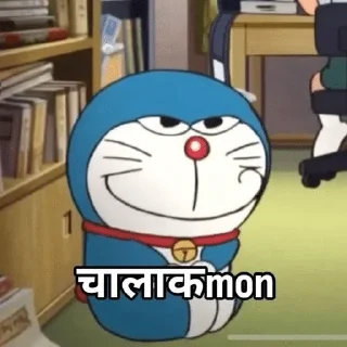 Sticker from 50 shades of doraemon @puffyhu